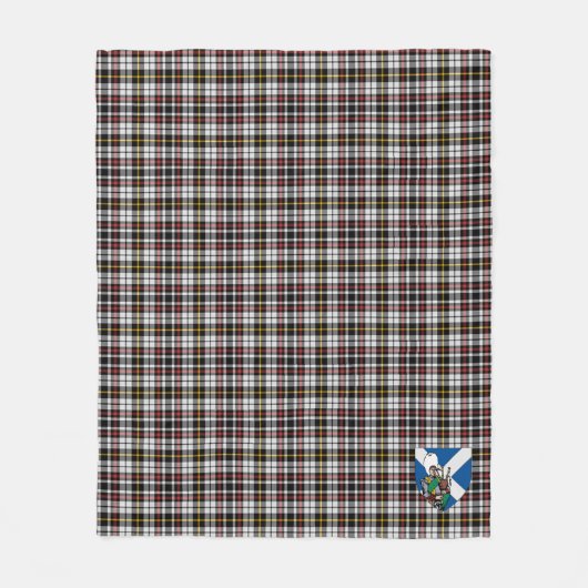 Scotts Little Arisaid Tartan Pset Fleece Deken (Voorkant)