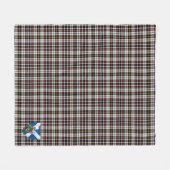 Scotts Little Arisaid Tartan Pset Fleece Deken (Voorkant (Horizontaal))