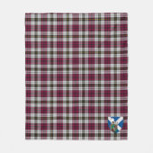 Scotts Little Dress Tartan Pset Fleece Deken (Voorkant)