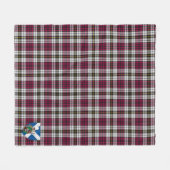 Scotts Little Dress Tartan Pset Fleece Deken (Voorkant (Horizontaal))