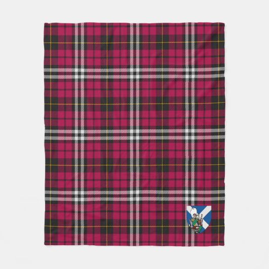 Scotts Little Tartan Pset Fleece Deken (Voorkant)