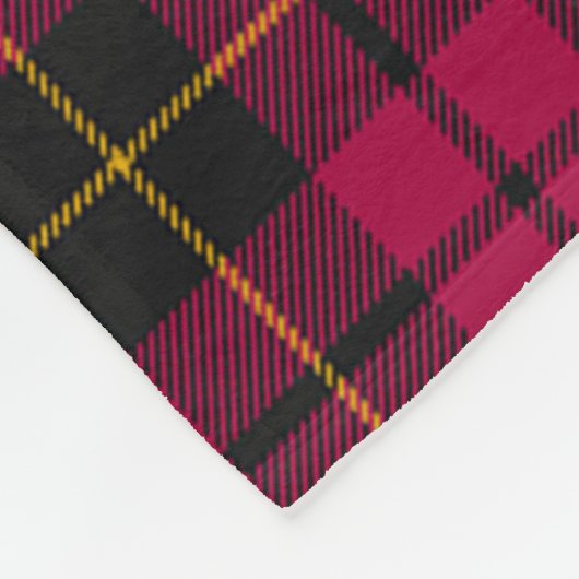 Scotts Little Tartan Pset Fleece Deken (Hoek)