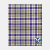 Scotts Livingstone Dress Tartan Pset Fleece Deken (Voorkant)