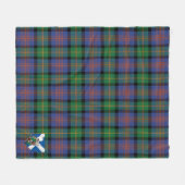 Scotts Logan Ancient Tartan Pset Fleece Deken (Voorkant (Horizontaal))