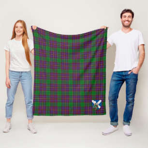 Scotts Logan Tartan Pset Fleece Deken