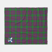 Scotts Logan Tartan Pset Fleece Deken (Voorkant (Horizontaal))