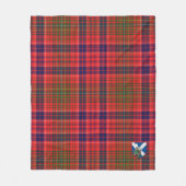 Scotts Lumsden Modern Schotse Ruit Plaid Fleece Deken (Voorkant)