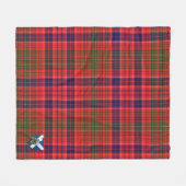 Scotts Lumsden Modern Schotse Ruit Plaid Fleece Deken (Voorkant (Horizontaal))