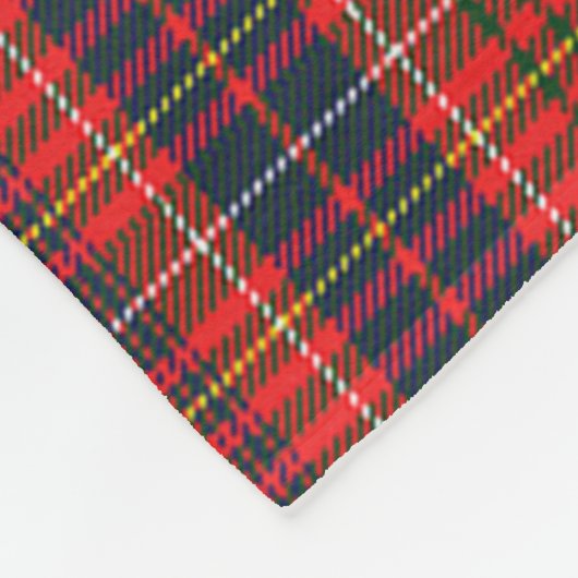 Scotts Lumsden Modern Tartan Pset Fleece Deken (Hoek)