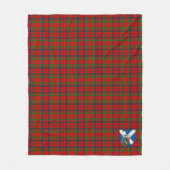Scotts Lumsden van Kintore Tartan Plaid Fleece Deken (Voorkant)