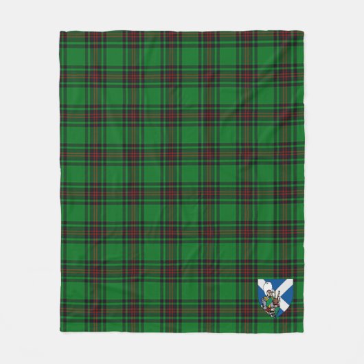 Scotts Lundin Tartan Pset Fleece Deken (Voorkant)