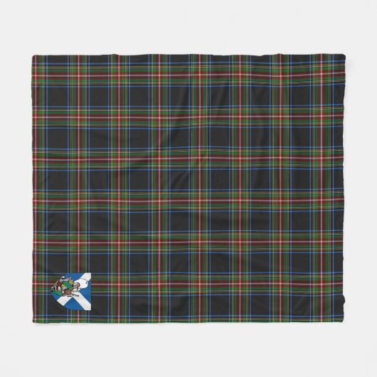 Scotts Lyle Tartan Pset Fleece Deken (Voorkant (Horizontaal))