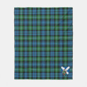 Scotts Lyon Hunting Tartan Pset Fleece Deken (Voorkant)