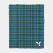 Scotts Lyon Tartan Pset Fleece Deken (Voorkant)