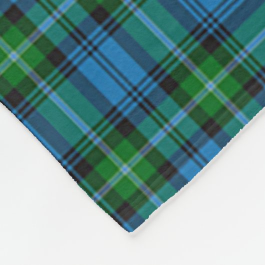 Scotts Lyon Tartan Pset Fleece Deken (Hoek)