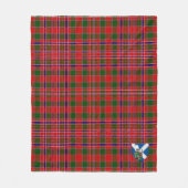 Scotts MacAlister Modern Tartan Pset Fleece Deken (Voorkant)
