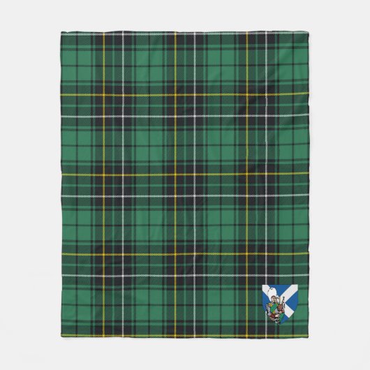 Scotts MacAlpine Ancient Tartan Pset Fleece Deken (Voorkant)