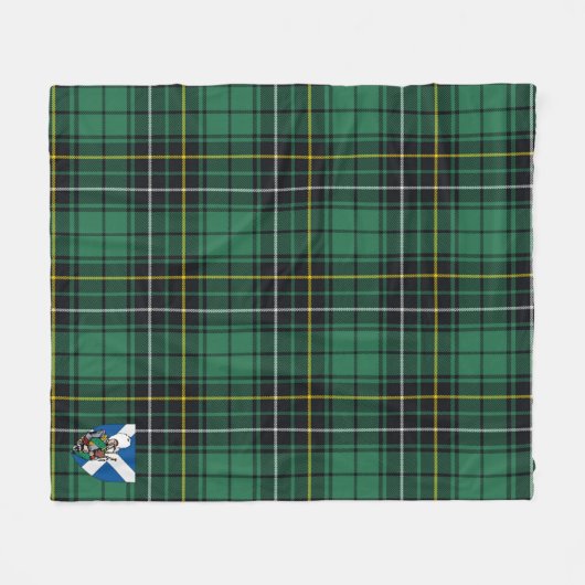 Scotts MacAlpine Ancient Tartan Pset Fleece Deken (Voorkant (Horizontaal))