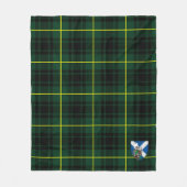 Scotts MacArthur Modern Schotse Ruitdessin Fleece Deken (Voorkant)