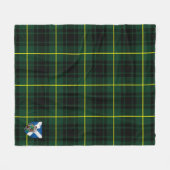 Scotts MacArthur Modern Schotse Ruitdessin Fleece Deken (Voorkant (Horizontaal))