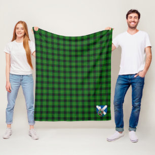Scotts MacArthur Oude Jacht Tartan Schotse Ruit Fleece Deken