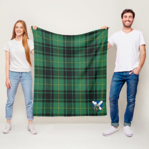 Scotts MacArthur Oude Tartan Schotse Ruit Fleece Deken