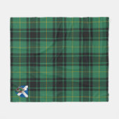 Scotts MacArthur Oude Tartan Schotse Ruit Fleece Deken (Voorkant (Horizontaal))