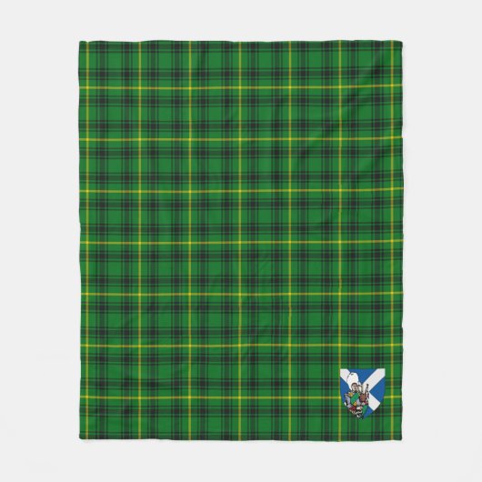 Scotts MacArthur Tartan Pset Fleece Deken (Voorkant)