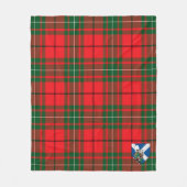 Scotts MacAulay Modern Tartan Pset Fleece Deken (Voorkant)