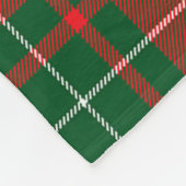 Scotts MacAulay Modern Tartan Pset Fleece Deken (Hoek)