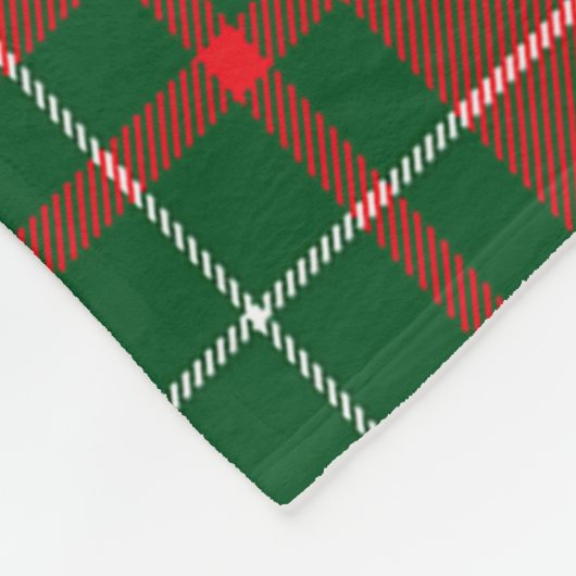 Scotts MacAulay Modern Tartan Pset Fleece Deken (Hoek)