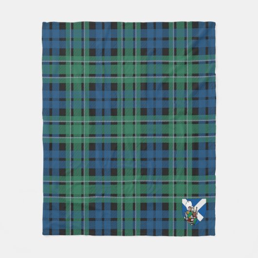 Scotts MacCallum Ancient Tartan Pset Fleece Deken (Voorkant)