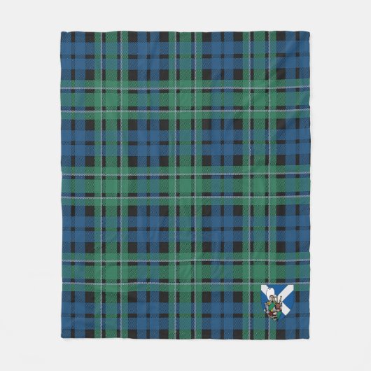 Scotts MacCallum Ancient Tartan Pset Fleece Deken (Voorkant)