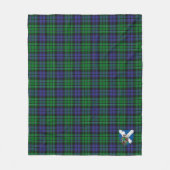 Scotts MacCallum Tartan Pset Fleece Deken (Voorkant)