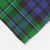 Scotts MacCallum Tartan Pset Fleece Deken (Hoek)