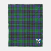 Scotts MacCallum Tartan Pset Fleece Deken (Voorkant)