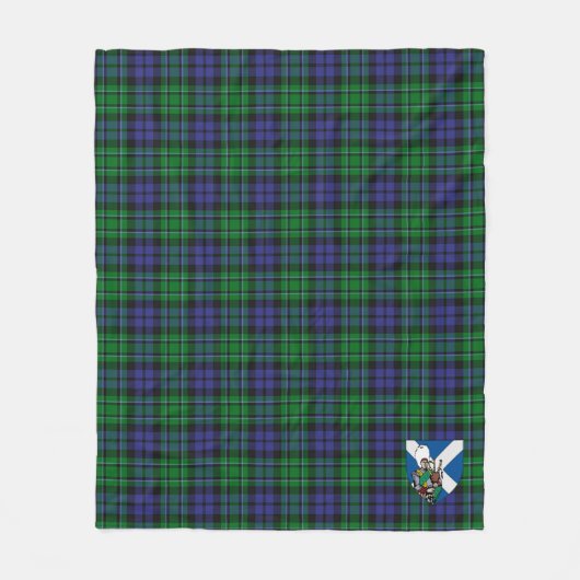 Scotts MacCallum Tartan Pset Fleece Deken (Voorkant)