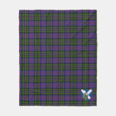 Scotts MacCallum van Berwick Tartan Pset Fleece Deken (Voorkant)