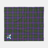 Scotts MacCallum van Berwick Tartan Pset Fleece Deken (Voorkant (Horizontaal))