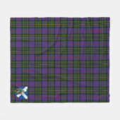 Scotts MacCallum van Berwick Tartan Pset Fleece Deken (Voorkant (Horizontaal))