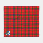 Scotts MacColl Modern Tartan Pset Fleece Deken (Voorkant (Horizontaal))