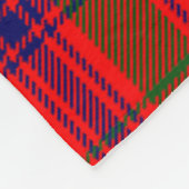 Scotts MacColl Tartan Pset Fleece Deken (Hoek)