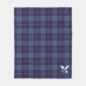 Scotts MacCormick Tartan Pset Fleece Deken (Voorkant)