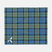 Scotts MacCorquodale Tartan Pset Fleece Deken (Voorkant (Horizontaal))