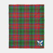 Scotts MacCulloch Schotse ruitpatroon Fleece Deken (Voorkant)