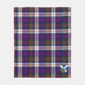Scotts MacDonald Dress Modern Tartan Pset Fleece Deken (Voorkant)