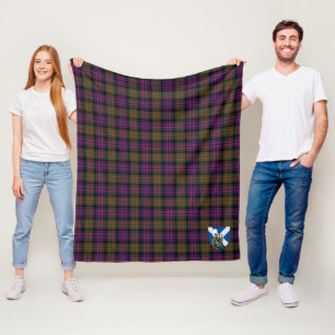 Scotts MacDonald Modern Tartan Plaid Fleece Deken