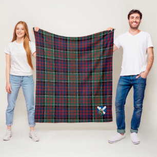 Scotts Macdonalds Tartan Plaid Fleece Deken