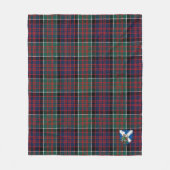 Scotts Macdonalds Tartan Plaid Fleece Deken (Voorkant)