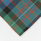 Scotts MacDonnell of Glanarry Ancient Tartan Plai Fleece Deken (Hoek)